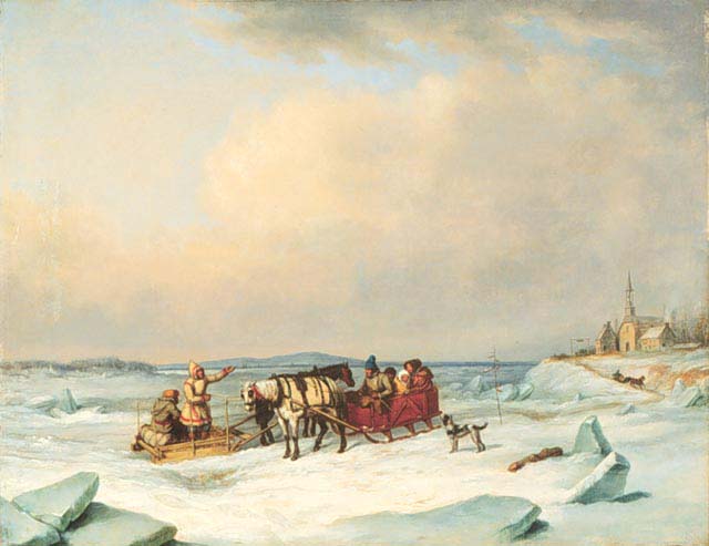 The Ice Bridge at Longue-Pointe